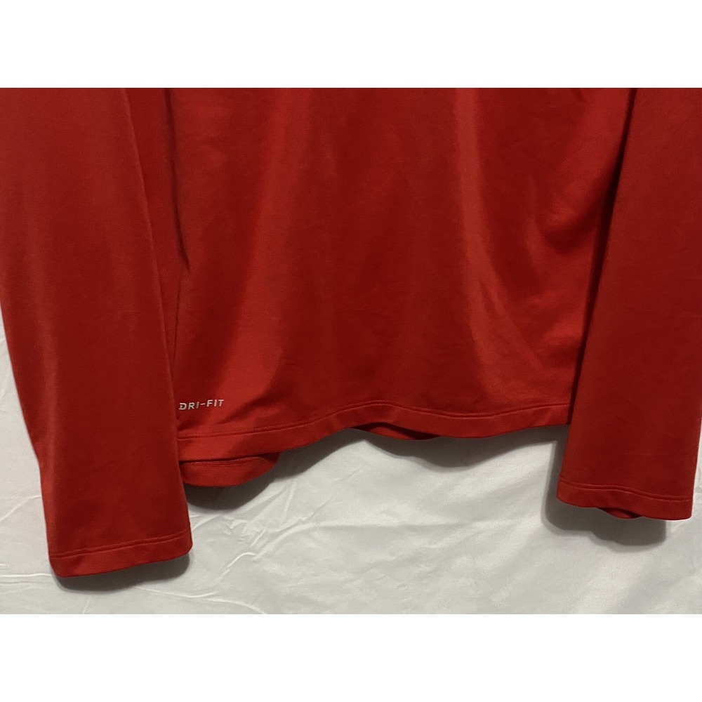 Houston Rockets Nike Womens Slim Fit Dri Fit 1/2 Zip Pullover Jacket XL - Picture 4 of 13